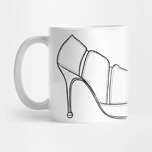 Women shoes Mug